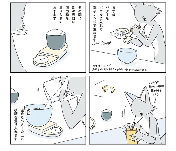真夜中にバナナケーキを焼く話05