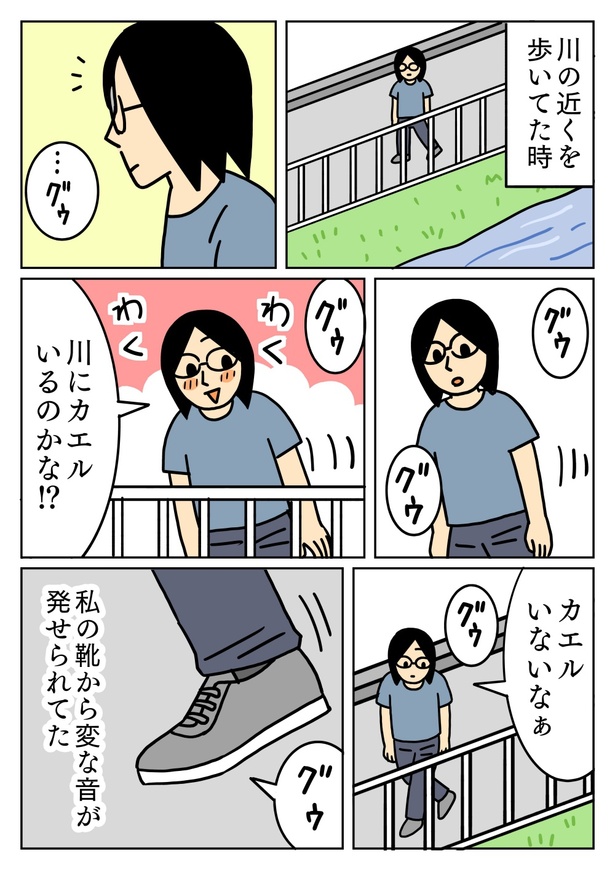蛙がいない