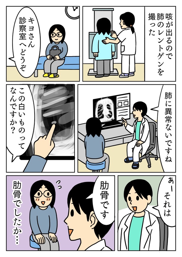 肋骨だった