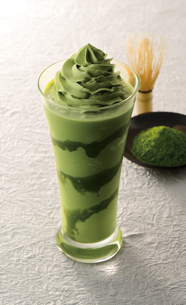 抹茶本来の味が楽しめる「ソルベージュ深み抹茶」(460円)