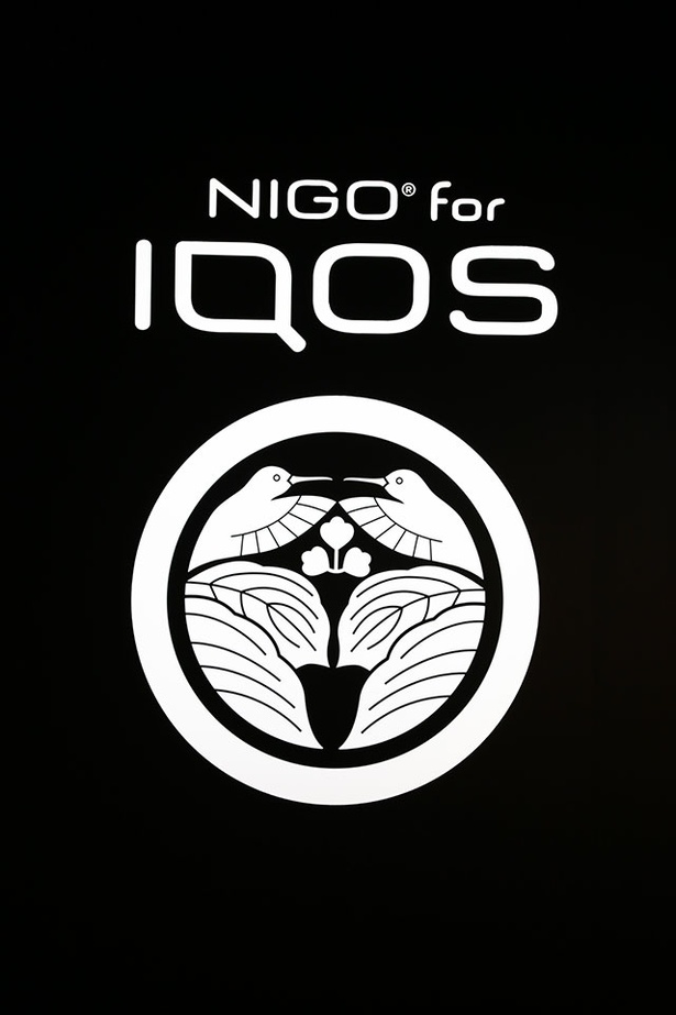 「NIGO(R) for IQOS」のシンボルとして採用される家紋