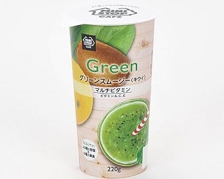 ミニストップのグリーンスムージーにキウイが登場！