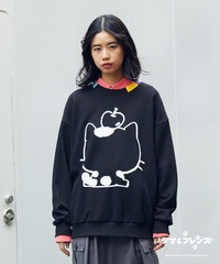 「カラーリブスウェット(ブラック)」(1万9800円)