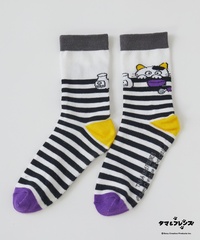 「ボーダーソックス(ホワイト)」(3300円)