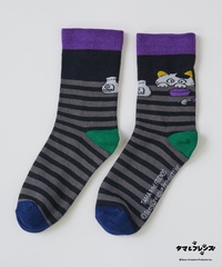 「ボーダーソックス(ブラック)」(3300円)