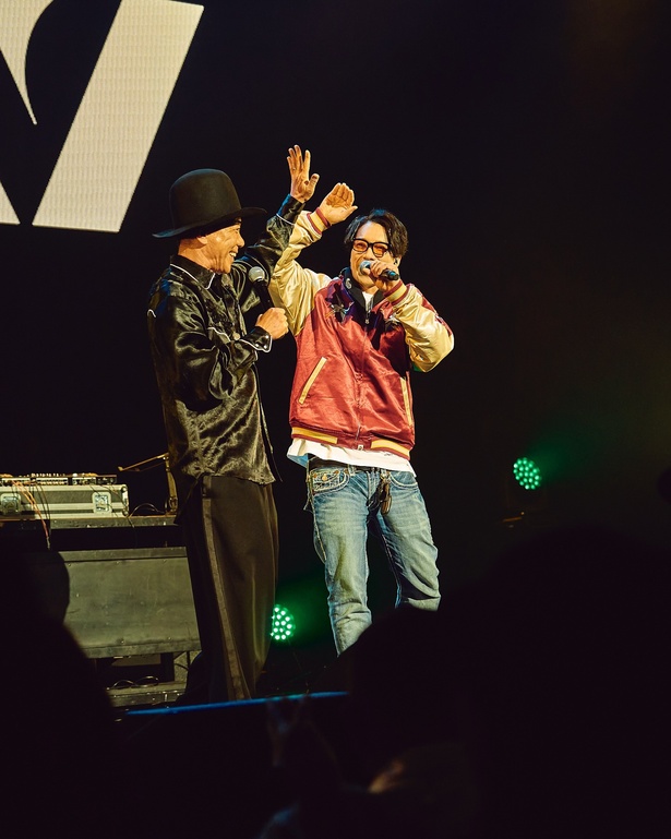 「木梨ソウル・ザ・ライブ」に出演したSWAY