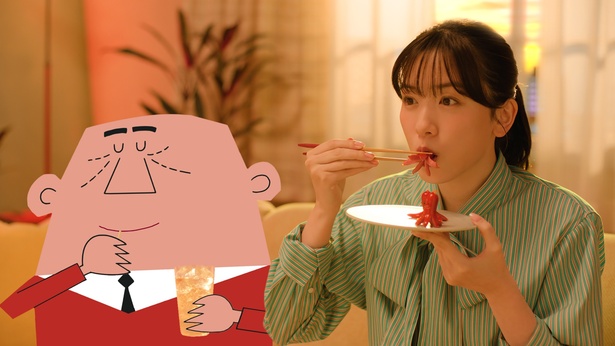 テレビCM「ハイボール行進曲」篇の1シーン
