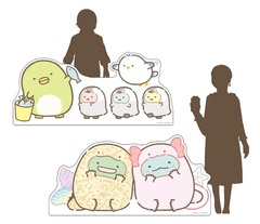 すみっコたちと記念撮影ができるフォトパネル