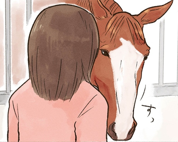 「ゆるっと乗馬生活のススメ～馬の背中はあたたかい～」12話より