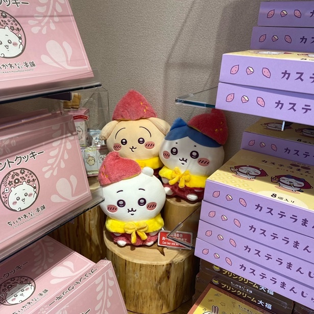 いたるところにちいかわたちが！