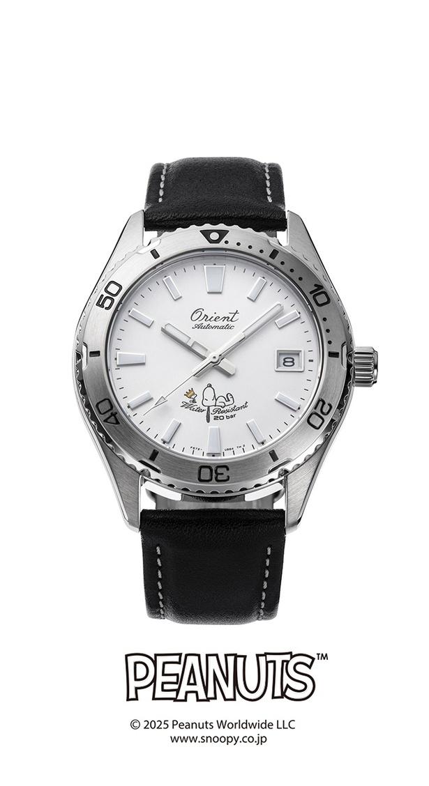 【Massanjer】 Orient 75周年記念 スヌーピー オリエント Orient」から「Orient」75周年と「Peanuts」75周年を記念する