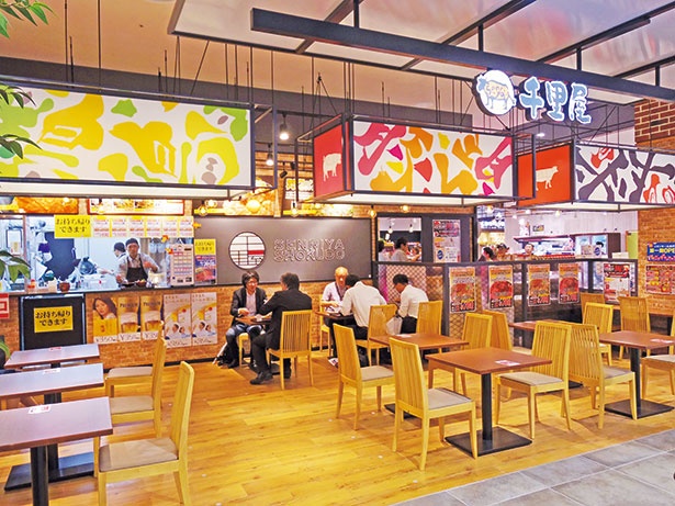 「イオンモール神戸南」にある、「肉工房 千里屋」