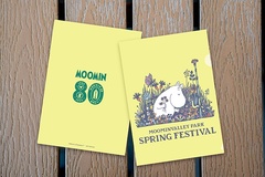 ムーミンバレーパークオリジナル「SPRING FESTIVAL」限定アートクリアファイル