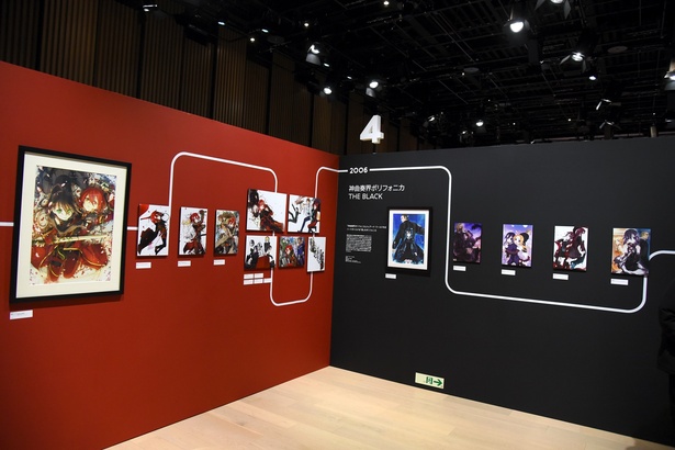 「abec/BUNBUN 20th Exhibition CHARACTERS」の館内