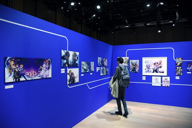 「abec/BUNBUN 20th Exhibition CHARACTERS」の館内