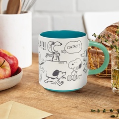 「PEANUTS 75周年 マグカップ スヌーピー 17.5オンス」(3960円)