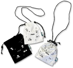 「ドローストリングミニショルダー」(各4389円) 