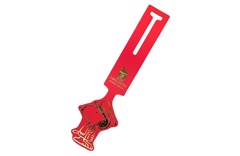 「革ラゲッジタグ 東京駅長RED」(1870円)