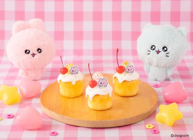3種類展開のチェゴシムのかわいいがすぎる〜カップケーキ