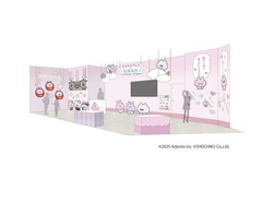 店内イメージ。かわいい色使いで、遠くからでもすぐにわかりそう！