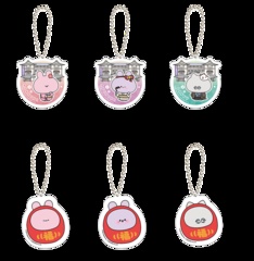 「トレーディングキーホルダーコレクション(全6種)」(各900円)