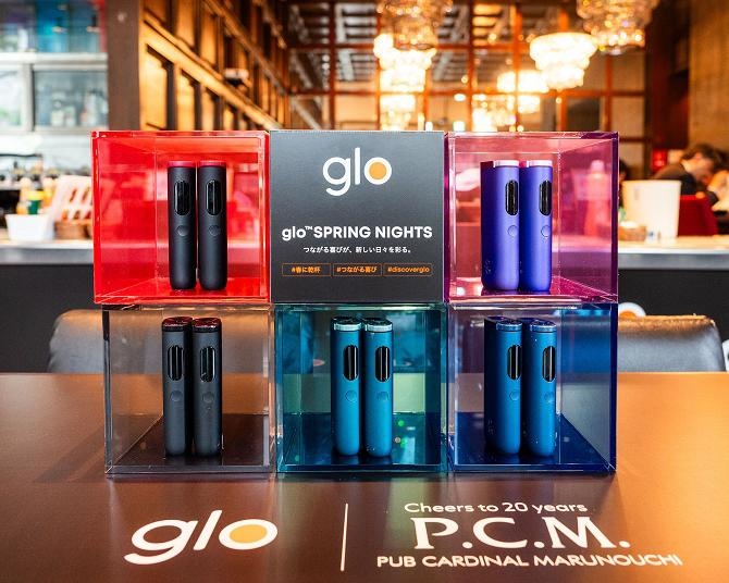 加熱式たばこ“glo(TM)”とともに春を感じよう！東京駅前のバー＆ラウンジ「P.C.M Pub」でコラボイベント「glo(TM) SPRING NIGHTS」開催