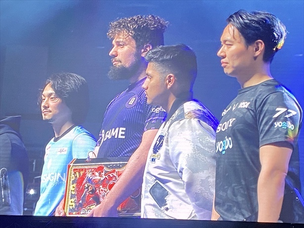 3勝目をあげた翔選手