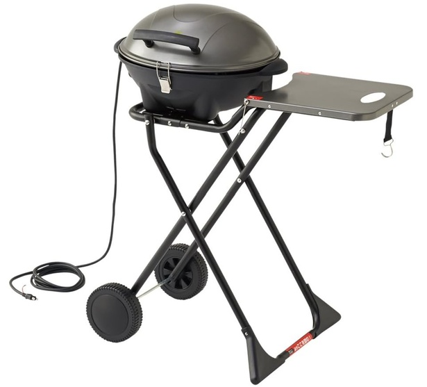 屋内外で楽しめる便利な電気BBQグリル【ロゴス】のバーベキュー