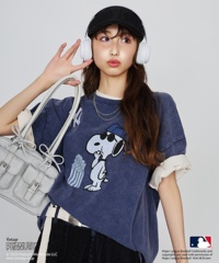 スヌーピーモチーフが愛嬌たっぷり！「MLB」×「PEANUTS」コラボ