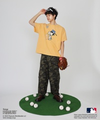 スヌーピーモチーフが愛嬌たっぷり！「MLB」×「PEANUTS」コラボ