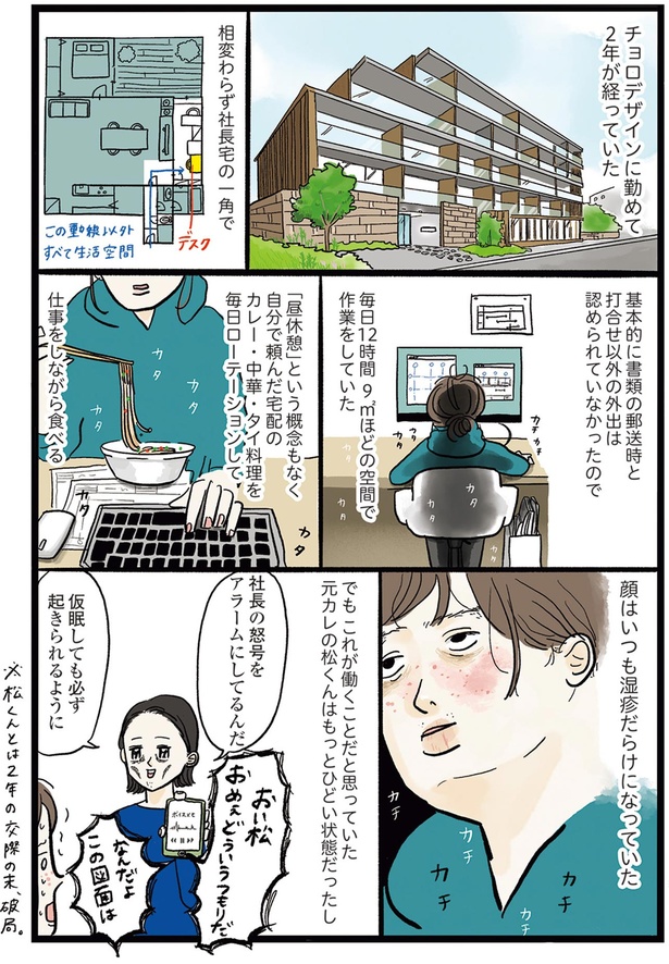 『勤労ロードショー 今日も財布がさみしくて』より (C)まぼ/KADOKAWA