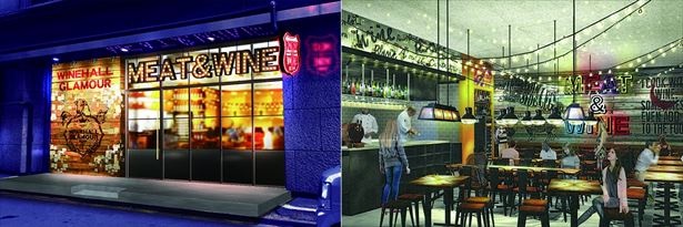 店内は、まるで海外の街に迷い込んだかのようなカジュアルでお洒落な空間！