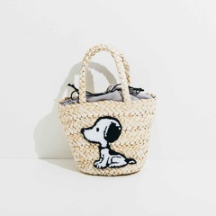 「さがら刺繍 カゴバッグ」(4950円)