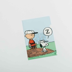 「A4クリアファイル Vintage(baseball)」(440円)