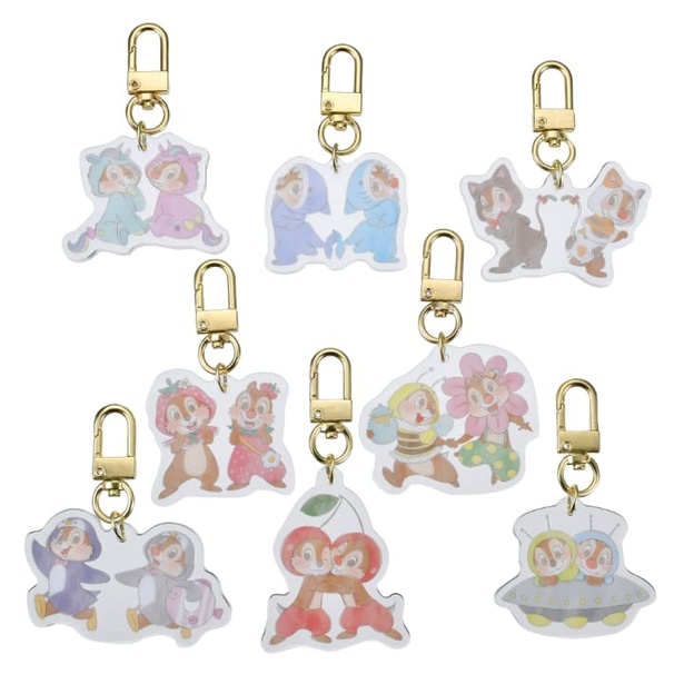「CHIP ‘N DALE COLLECTION」の「シークレット キーホルダー」