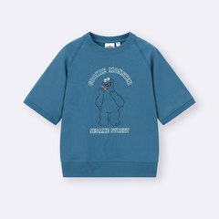 「KIDS(男女兼用)スウェT Sesame Street」(1290円) カラー：BLUE