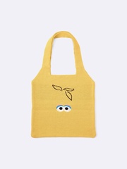 「ニットバッグ Sesame Street」(1990円)  カラー：YELLOW
