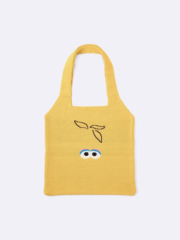 「ニットバッグ Sesame Street」(1990円)  カラー：YELLOW