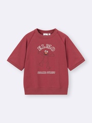 「KIDS(男女兼用)スウェT Sesame Street」(1290円) カラー：RED