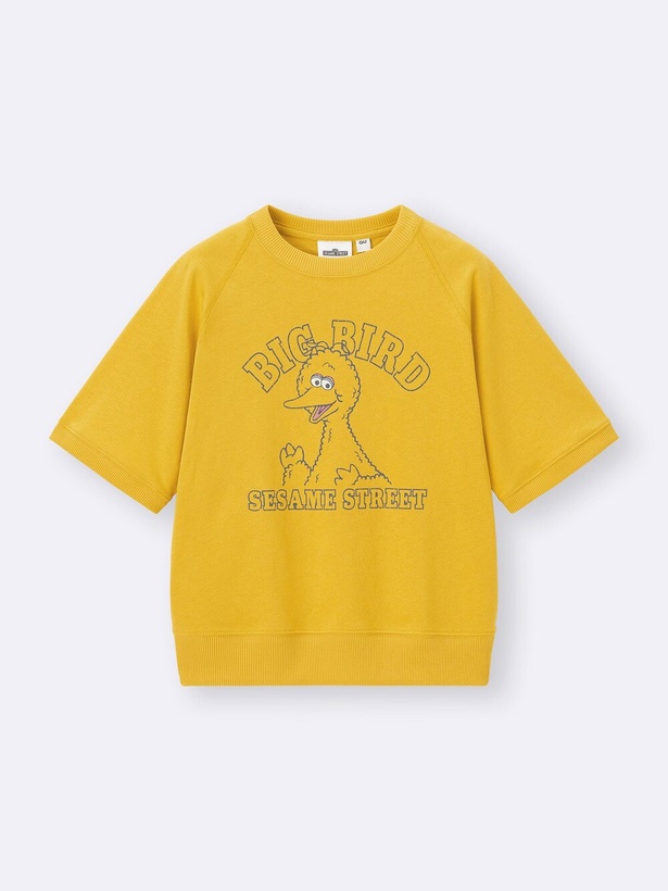 「KIDS(男女兼用)スウェT Sesame Street」(1290円) カラー：YELLOW