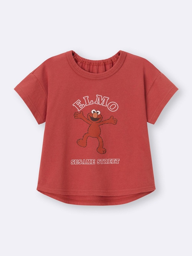 「BABY(TODDLER)カンタンT Sesame Street ＋E」(990円) カラー：RED