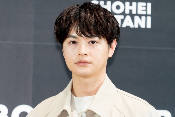 瀬戸康史が「“BOSS SELECTED BY SHOHEI OHTANI” Press Preview」に登壇