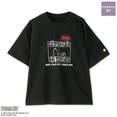 「Tシャツ(音符)」(2849円)カラー：ブラック