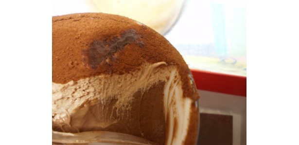 なめらか生チョコセットのチョコプリンは3層になってます