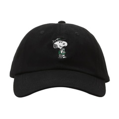 「PEANUTS ベースボールキャップ ブラック」(3900円)