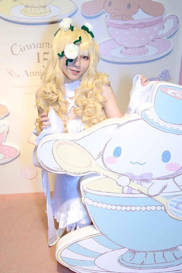 「ローゼンメイデン」の雪華綺晶に扮する雛さん