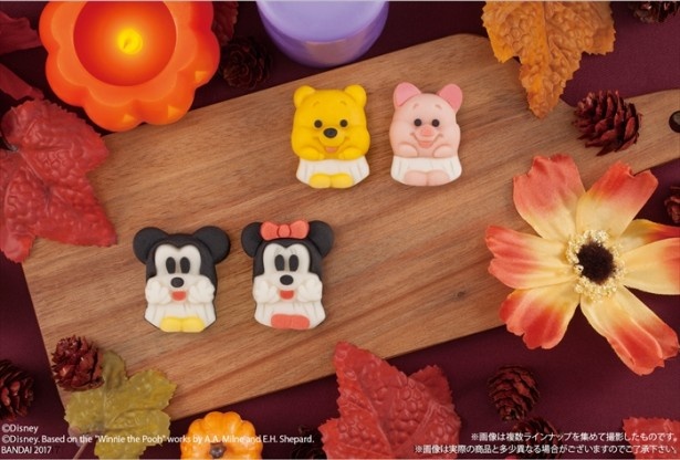 【写真を見る】ディズニーキャラクターがおばけの和菓子になって登場