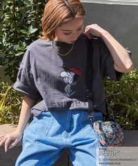 「スヌーピー ビッグTシャツ(トップチャコール)」(7590円)