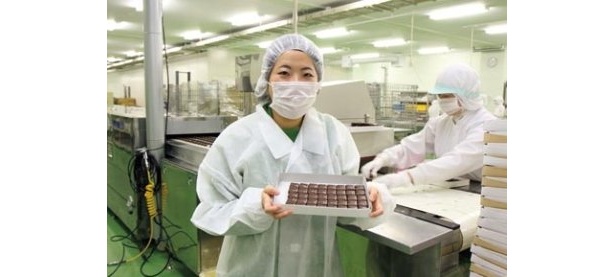 できたてのチョコレート！テンションあがってます
