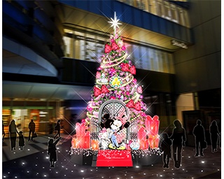 ディズニーキャラクターがクリスマスを彩る！東急グループ施設のイルミネーションを紹介 
